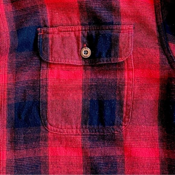 RedHead fleece-lined red & black plaid long sleeved jacket. Men’s size XL - Picture 8 of 13